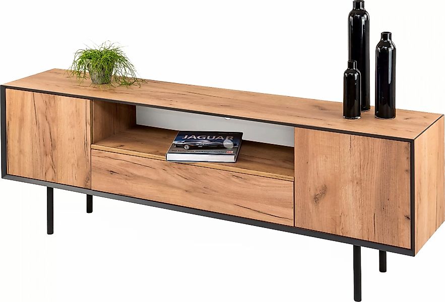 Paroli Sideboard "Susa", Breite 165 cm, 2 Türen günstig online kaufen