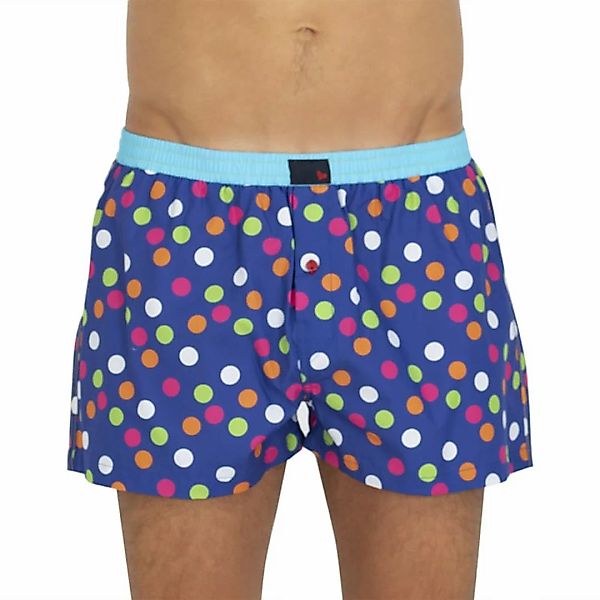 Unabux Boxershorts Blau mit Motiv günstig online kaufen