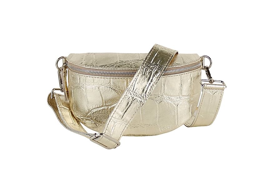 MIRROSI Bauchtasche UNISEX, Echtleder, Leder, Made in Italy, Umhängetasche, günstig online kaufen