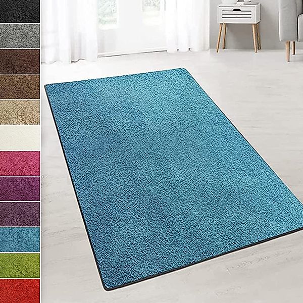 Karat Teppich Shaggy-Teppich Barcelona, ringsum gekettelt günstig online kaufen