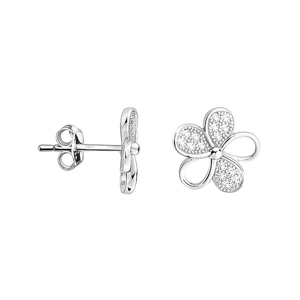 Sofia Milani Paar Ohrstecker Blume, 925 günstig online kaufen