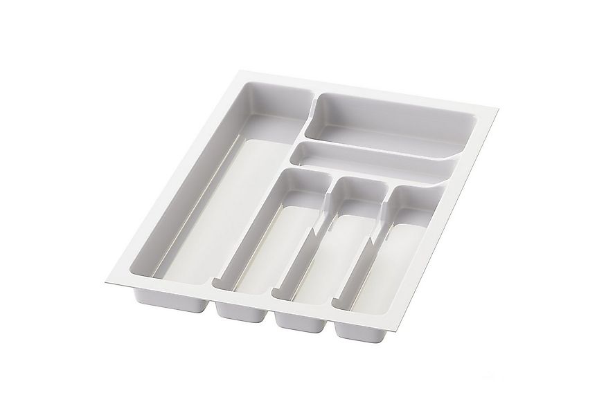 sossai® Besteckeinsatz Besteckkasten für Schubladen 30-90cm in Weiß, 33x49c günstig online kaufen