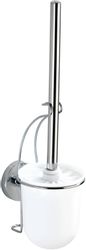 Wenko Vacuum-Loc Wand WC-Garnitur Milazzo Chrom-Weiß günstig online kaufen