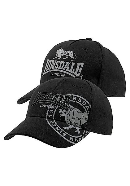 Lonsdale Baseball Cap LEISTON (Packung, 2-St., 2er-Pack) günstig online kaufen
