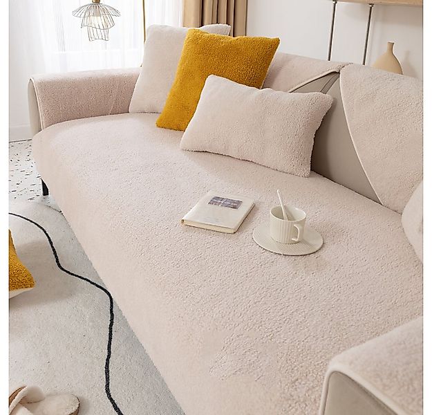 NUODWELL Sofahusse Sofabezug 1 2 3 4-Sitzer,Sofa überwurfdecke mit Rutschfe günstig online kaufen