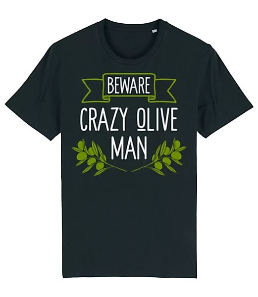 Beware Crazy Olive Man · Männer Bio T-Shirt Stanley Stella 2.0 günstig online kaufen