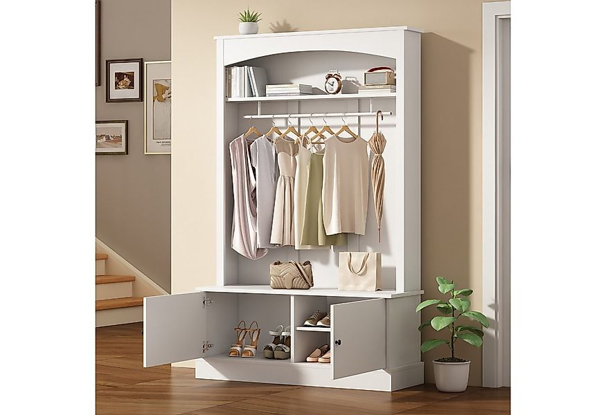 STILVORA Garderoben-Set flurgarderobe mit sitzbank,Garderobenständer mit ve günstig online kaufen