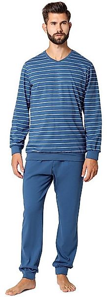 Ladeheid Schlafanzug Herren Schlafanzug aus Baumwolle LA40-220 günstig online kaufen