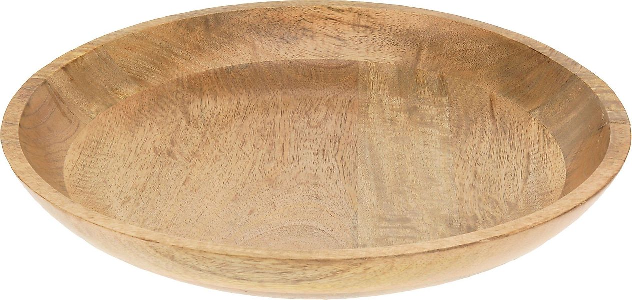 Spetebo Dekoschale Mangoholz Deko Schale rund günstig online kaufen