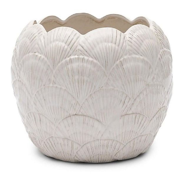 Rivièra Maison Blumentopf Vase Übertopf Muschel Shell (20cm) günstig online kaufen