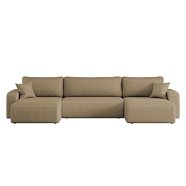 Kaiser Möbel Ecksofa mit schlaffunktion und bettkasten,U-form, MILANO Poso günstig online kaufen