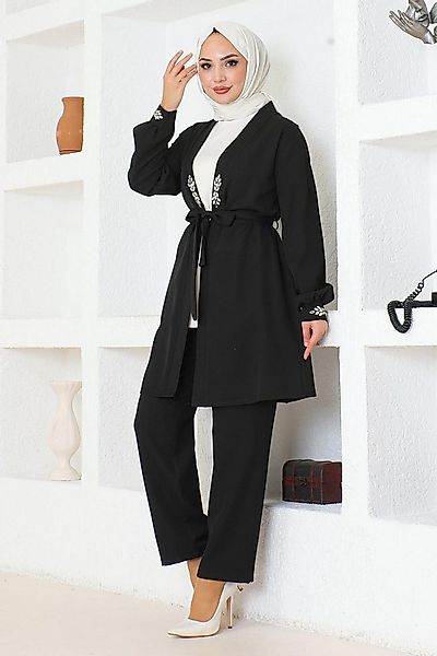 MODAMİHRAM Blusentop KleidStein Detail Anzug günstig online kaufen