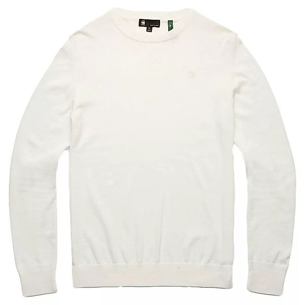 G-star Premium Basic Knit Pullover XL Ivory günstig online kaufen
