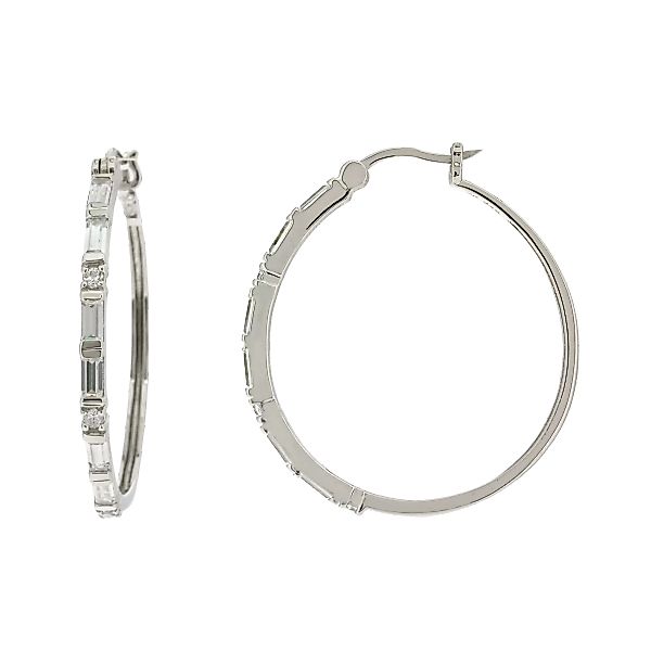 Ohrringe Creolen Doto aus 925 Sterling Silber Schmuck für Damen Heat günstig online kaufen