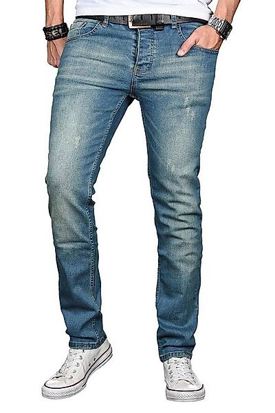 Alessandro Salvarini Straight-Jeans A. Salvarini Designer Herren Jeans Hose günstig online kaufen