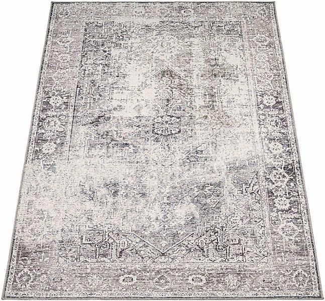 Paco Home Teppich "Lyon 333" rechteckig 4 mm Höhe Kurzflor, Orient-Optik, V günstig online kaufen