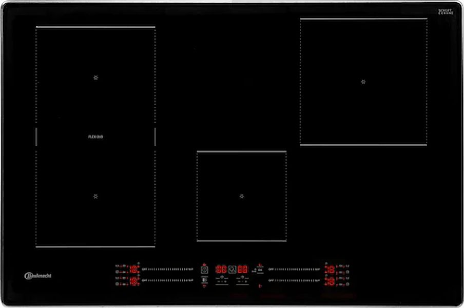 BAUKNECHT Flex-Induktions-Kochfeld von SCHOTT CERAN® »BS 2677C AL« günstig online kaufen