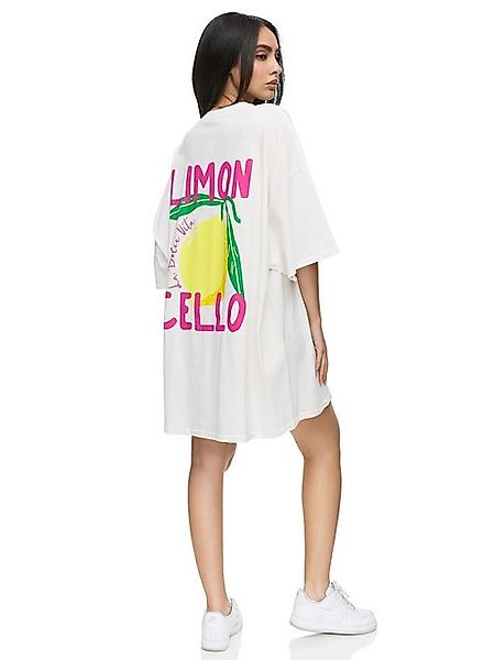 Worldclassca T-Shirt Worldclassca Oversized Print LIMON CELLO T-Shirt Somme günstig online kaufen