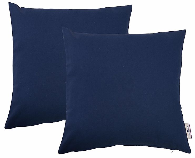 TOM TAILOR HOME Dekokissen Dove, unifarben, Kissenhüllen ohne Füllung, 2er günstig online kaufen