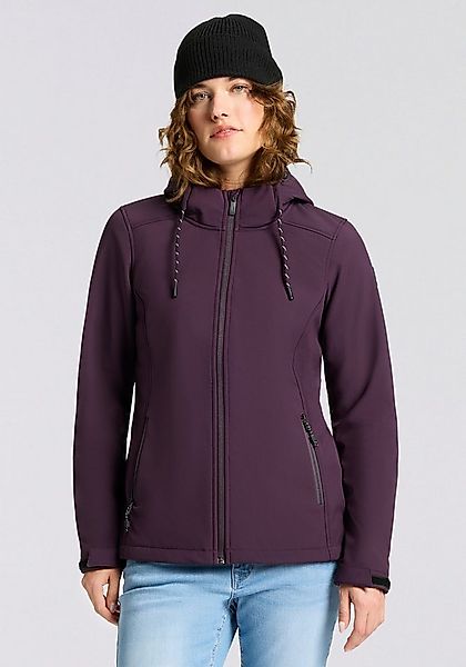 Killtec Softshelljacke KOW 8 WMN SFTSHLL JCKT (1-St) mit verstellbarer Kapu günstig online kaufen
