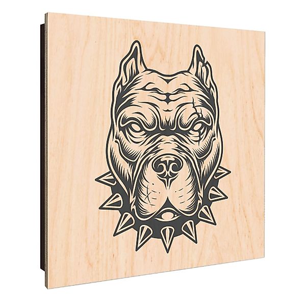Banjado Großer Schlüsselkasten Holz 30x30cm Schwarz Scharnier Links 50 Hake günstig online kaufen