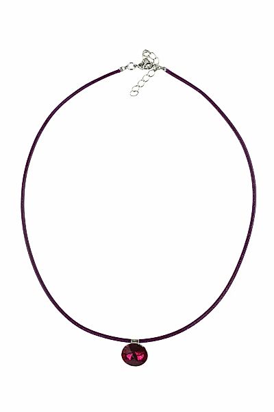 COLLEZIONE ALESSANDRO Kette mit Anhänger "Frankfurt" mit echtem Glasstein günstig online kaufen