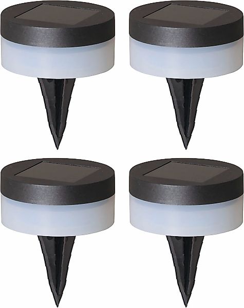 LUXFORM Gartenleuchte "Solar-Erdspießleuchten - Avignon - 4 St - LED" LED-M günstig online kaufen