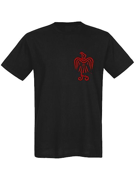 Vikings Welcome To Valhalla Herren T-Shirt schwarz günstig online kaufen