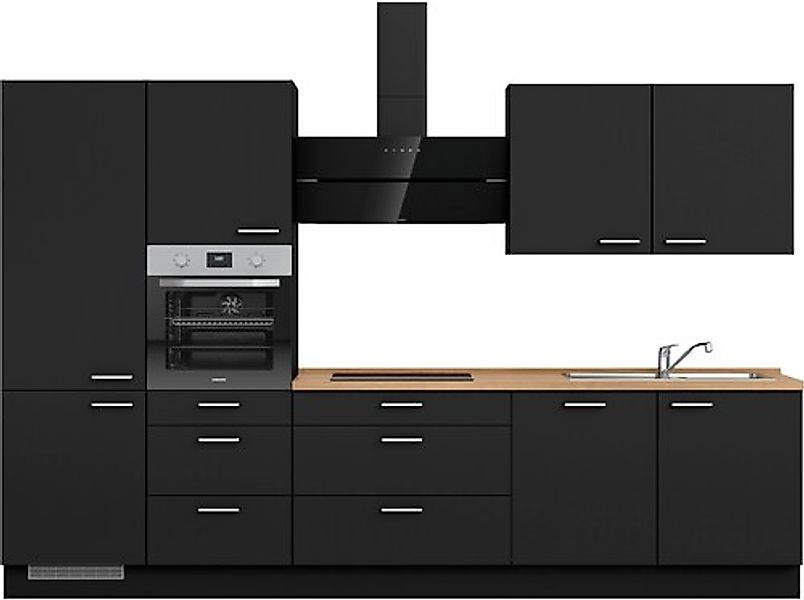 nobilia Küchenzeile ""Touch II"" vormontiert, Ausrichtung wählbar, Breite 3 günstig online kaufen