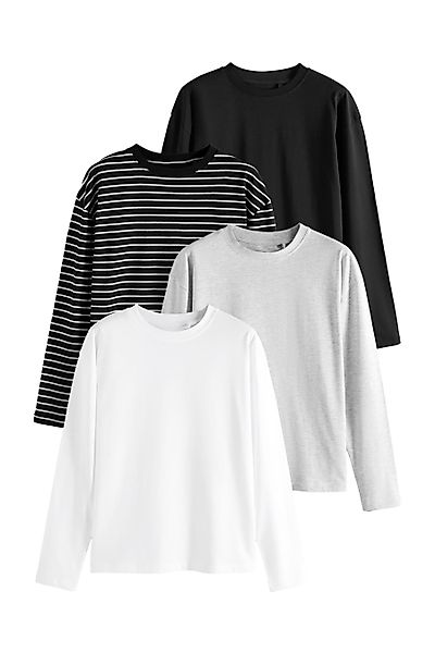 The Set Langarmshirt The Set Relaxed günstig online kaufen