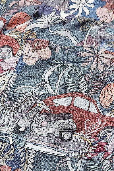 Sportliche Herren Badehose mit Druck Bunt günstig online kaufen