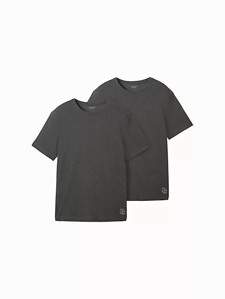 TOM TAILOR T-Shirt Basic T-Shirts im 2er-Pack (im Doppelpack) günstig online kaufen