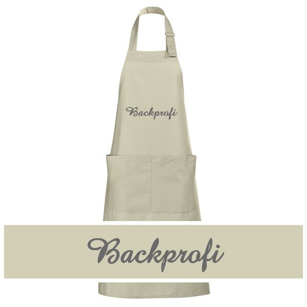 Schnoschi Kochschürze Hochwertige Küchenschürze Backprofi bestickt, günstig online kaufen
