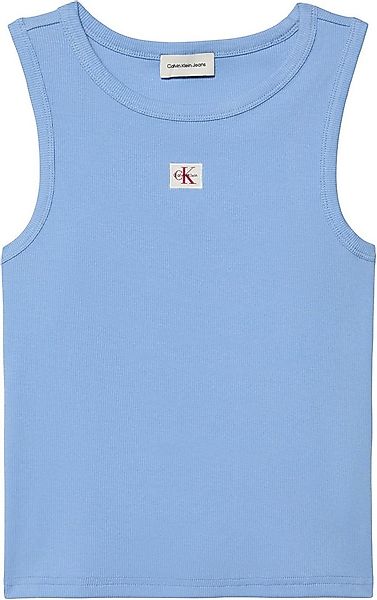Calvin Klein Jeans Tanktop A - WVN LBL 2X2 CTTN Mit Rundhalsausschnitt günstig online kaufen