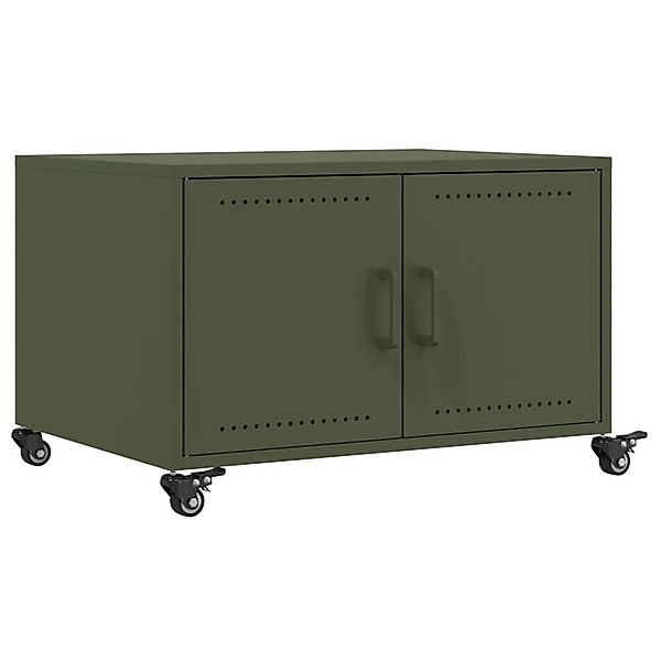 vidaXL Couchtisch Couchtisch Olivgrün 68x50x43,5 cm günstig online kaufen