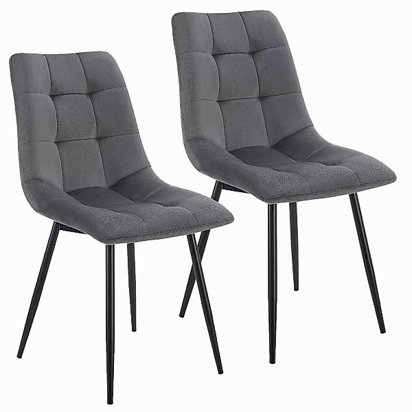 Juskys Esszimmerstuhl Blanca (2 St), bequeme günstig online kaufen