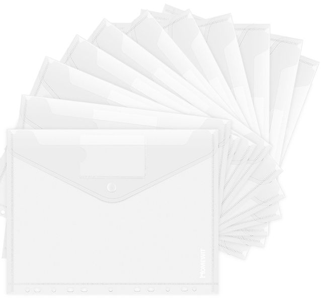 ElitVita Dokumententasche Transparent Dokumentenmappe A4, mit günstig online kaufen