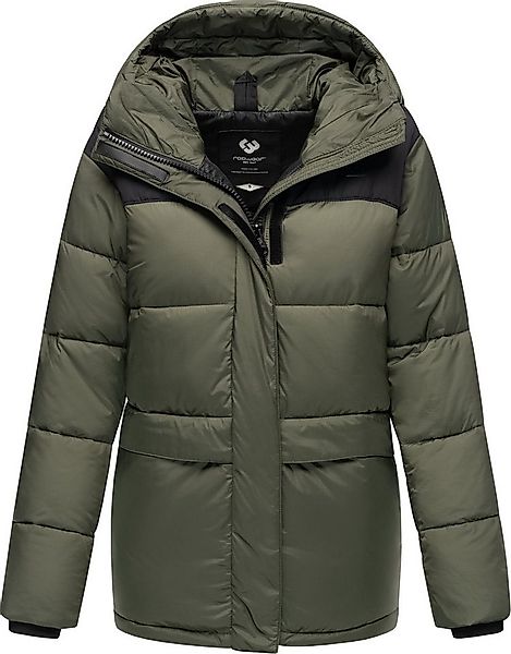 Ragwear Anorak Wikesh stylische Winter Steppjacke mit Colourblocking günstig online kaufen