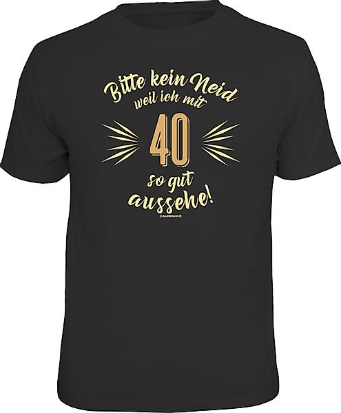 RAHMENLOS® T-Shirt als Geschenk zum 40. günstig online kaufen