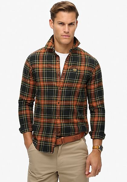 Superdry Langarmhemd Organic Cotton Lumberjack Check günstig online kaufen