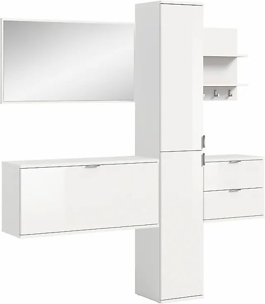 INOSIGN Garderoben-Set »Trondheim Garderobenset 5-tlg., Breite 174 cm« 5 St günstig online kaufen