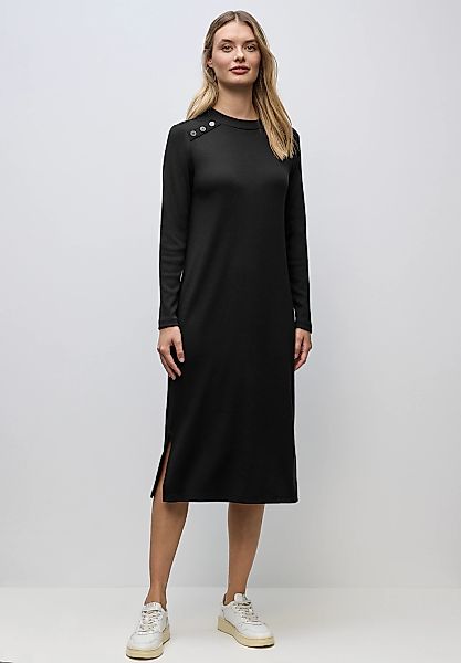 STREET ONE Midikleid, in Unifarbe günstig online kaufen