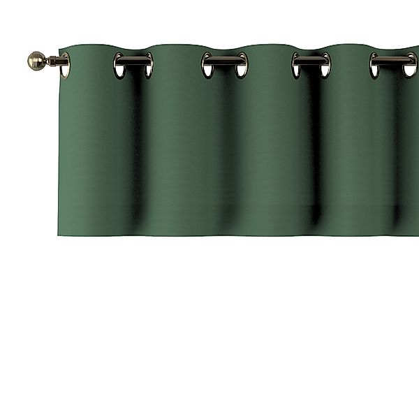 Kurzgardine mit Ösen, waldgrün, 130 x 40 cm, Cotton Panama (702-06) günstig online kaufen