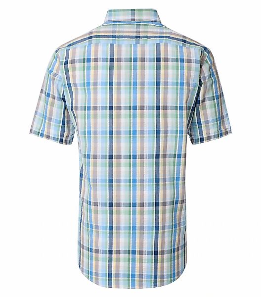 CASAMODA Kurzarmhemd "CASAMODA Freizeithemd Kurzarm kariert" günstig online kaufen