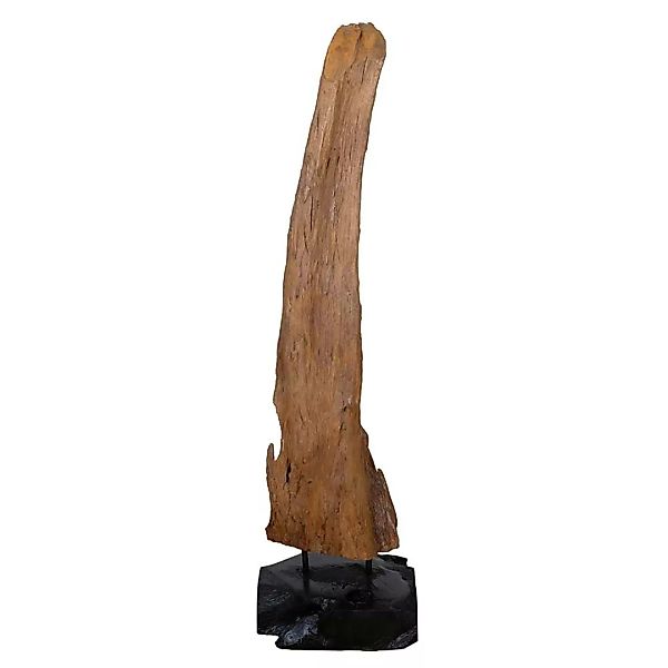 Holz Deko Figur aus Teak Massivholz und Metall Landhausstil günstig online kaufen