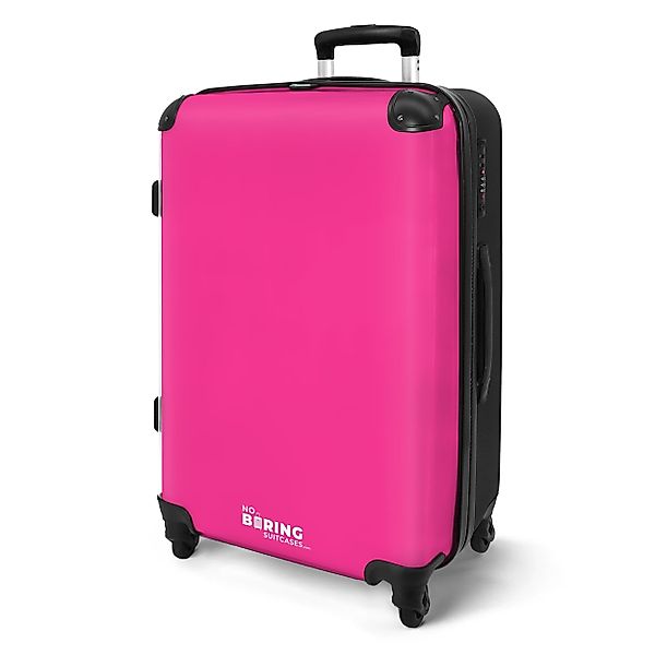 NoBoringSuitcases.com© Hartschalen-Trolley mit leuchtende Räder - günstig online kaufen