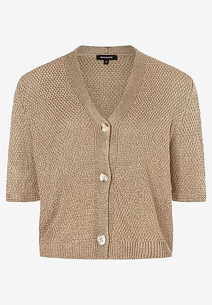 Kurzarm-Cardigan, sahara beige, Sommer-Kollektion günstig online kaufen