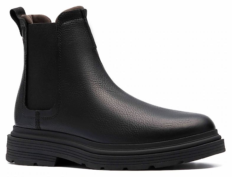 Clarks Badbury Chelseaboots Boots, Winterboots mit modischem Blockabsatz günstig online kaufen