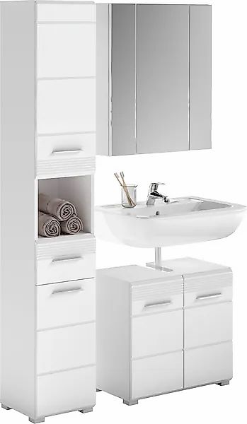 INOSIGN Badmöbel-Set »Malmö, 3 teilig, bestehend aus:« 3 Stk. tlg. günstig online kaufen