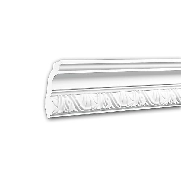 PROFHOME 150251 Eckleiste aus Polyurethan Deckenleiste Stuckleiste 2 m 200 günstig online kaufen